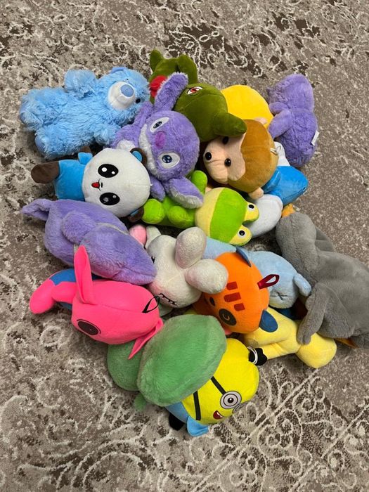 Игрушки мягкие для автомата