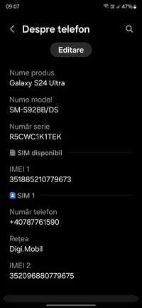 samsung galaxi s24 ultra schimb cu iphone 15 pro max