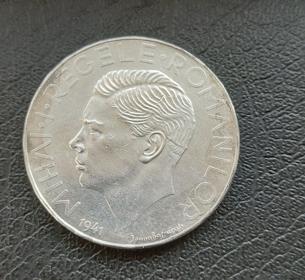 Moneda argint ,500 lei 1941