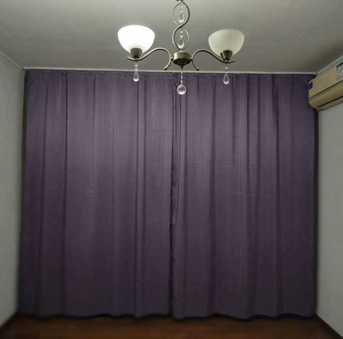 Шторы красивые фиолетовые плотные