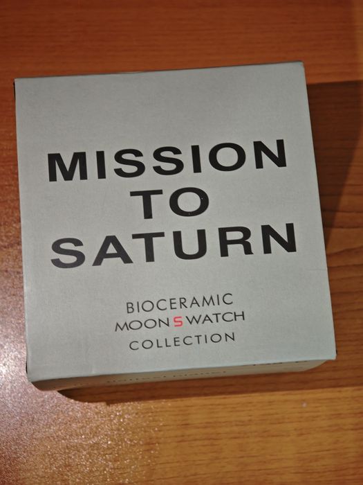 Swatch x Omega Bioceramic MoonSwatch Mission to Saturn