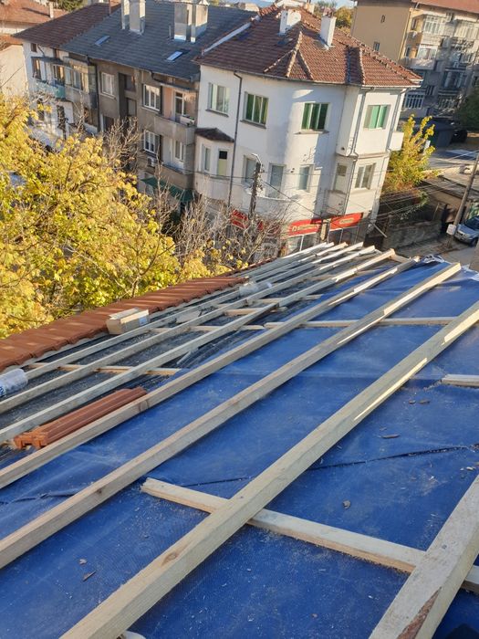 Ремонт на покриви,Хидроизолация,Тенекеджийски услуги,Навеси,Нови покри