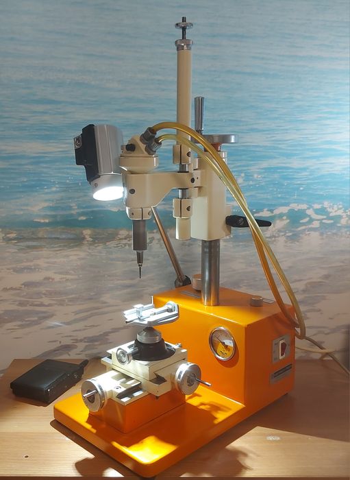 Unitate frezare tehnica dentara Harnisch DF 200 turbină, paralelograf