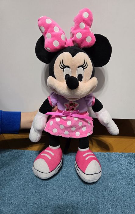 Jucărie de pluș Disney Minnie Mouse cu Sunet 30 cm, în stare excelentă