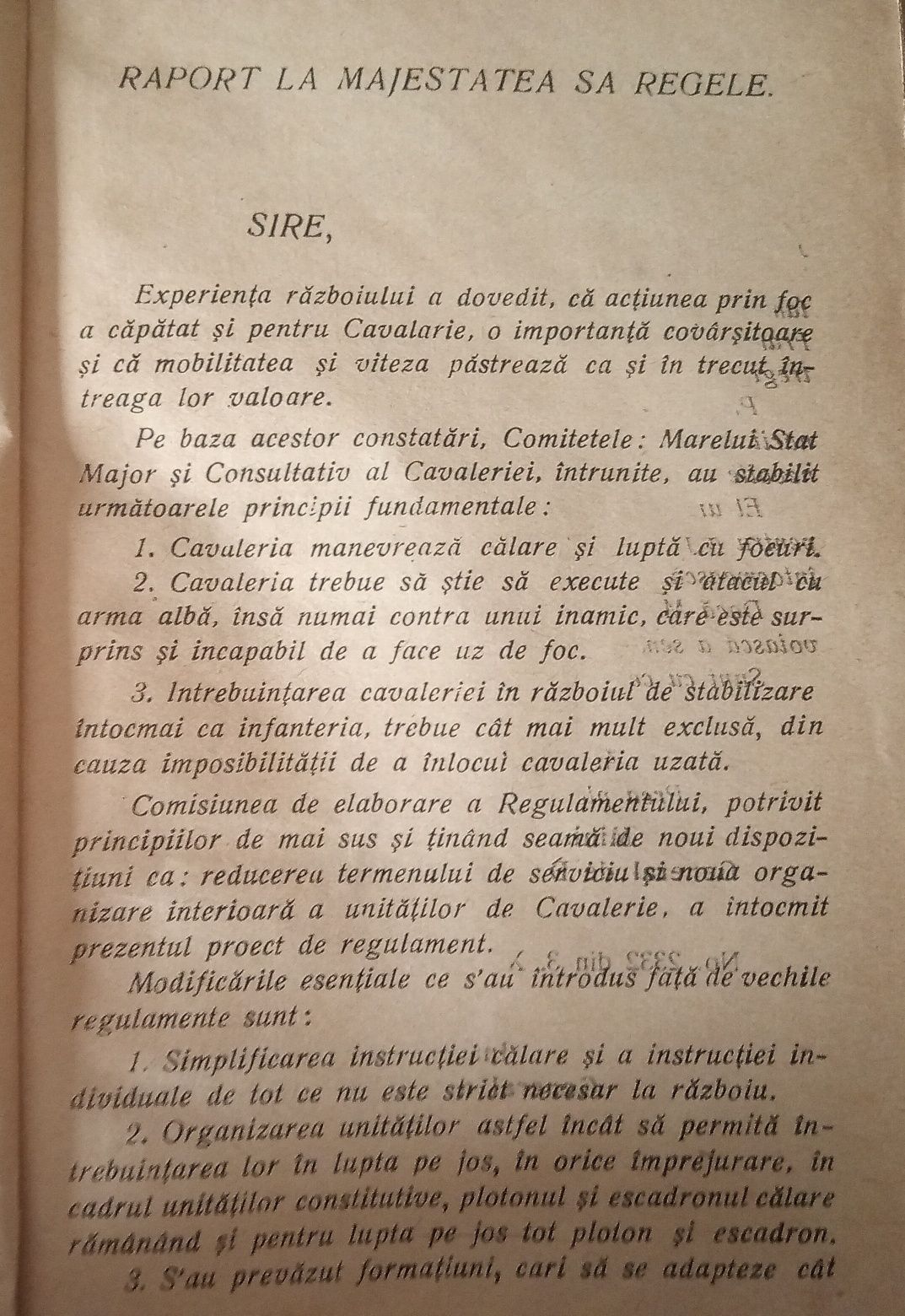 Regulament Provizoriu pentru Instrucția Cavaleriei (partea I-a, 1926)