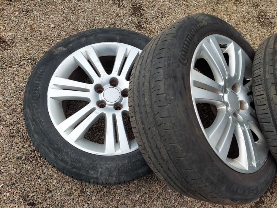 Opel Astra H Zafira B Vectra C Bertone, set roti aliaj pe 17 in 5 prez