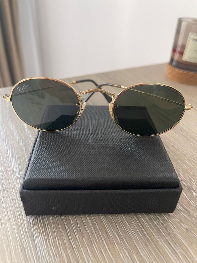 Ochelari Ray-Ban oval flat lenses