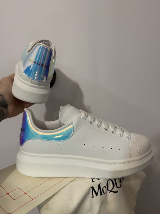 Adidasi alexander mcqueen albi marimea 43 Premium (balenciaga,balmain)