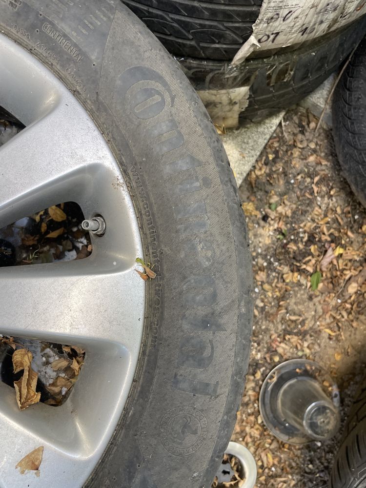 Jante aliaj 17” opel astra J cu cauciucuri vara