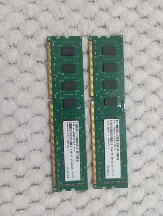 DDR3 SDRAM Apacer 8GB UNB PC3-12800 CL11