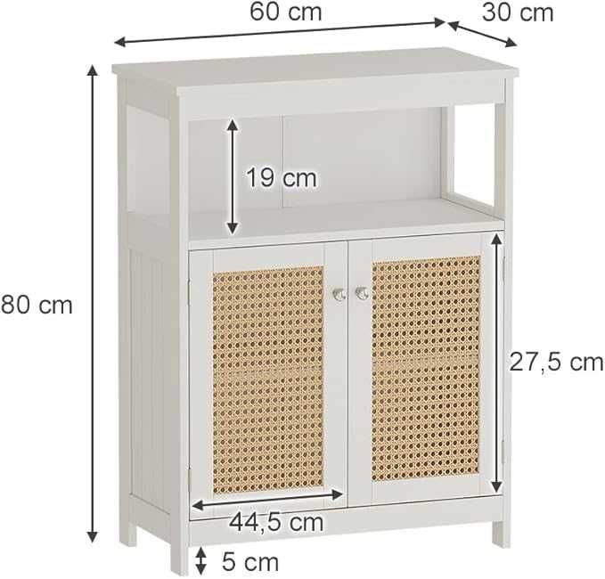 Шкаф за баняVicco Rosario Midi 60 x 80 x 30 см