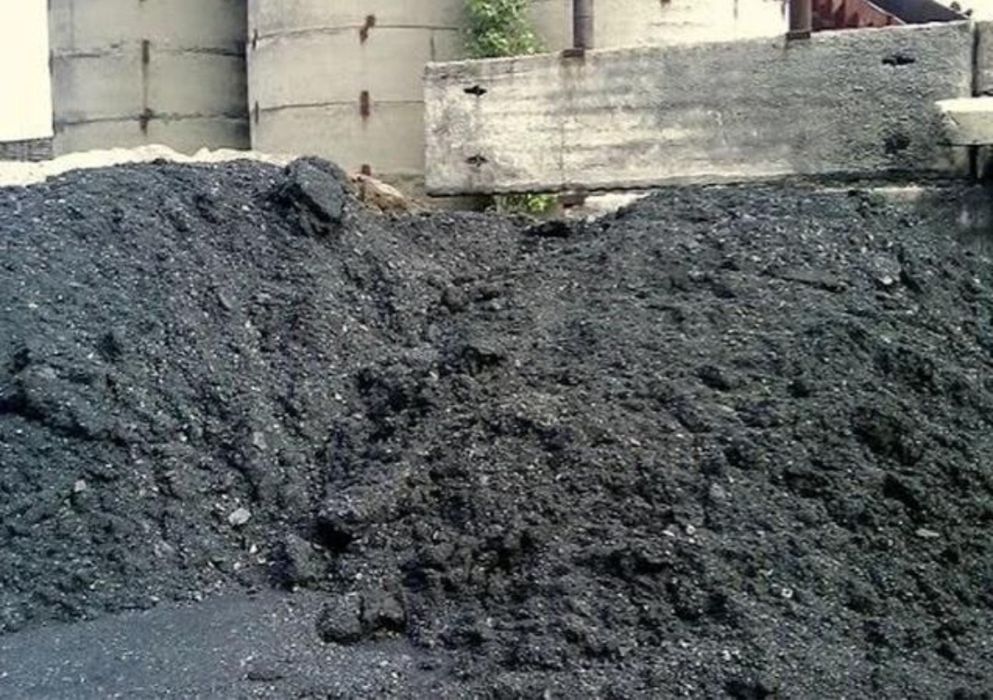 Доставка шлама. Шлам