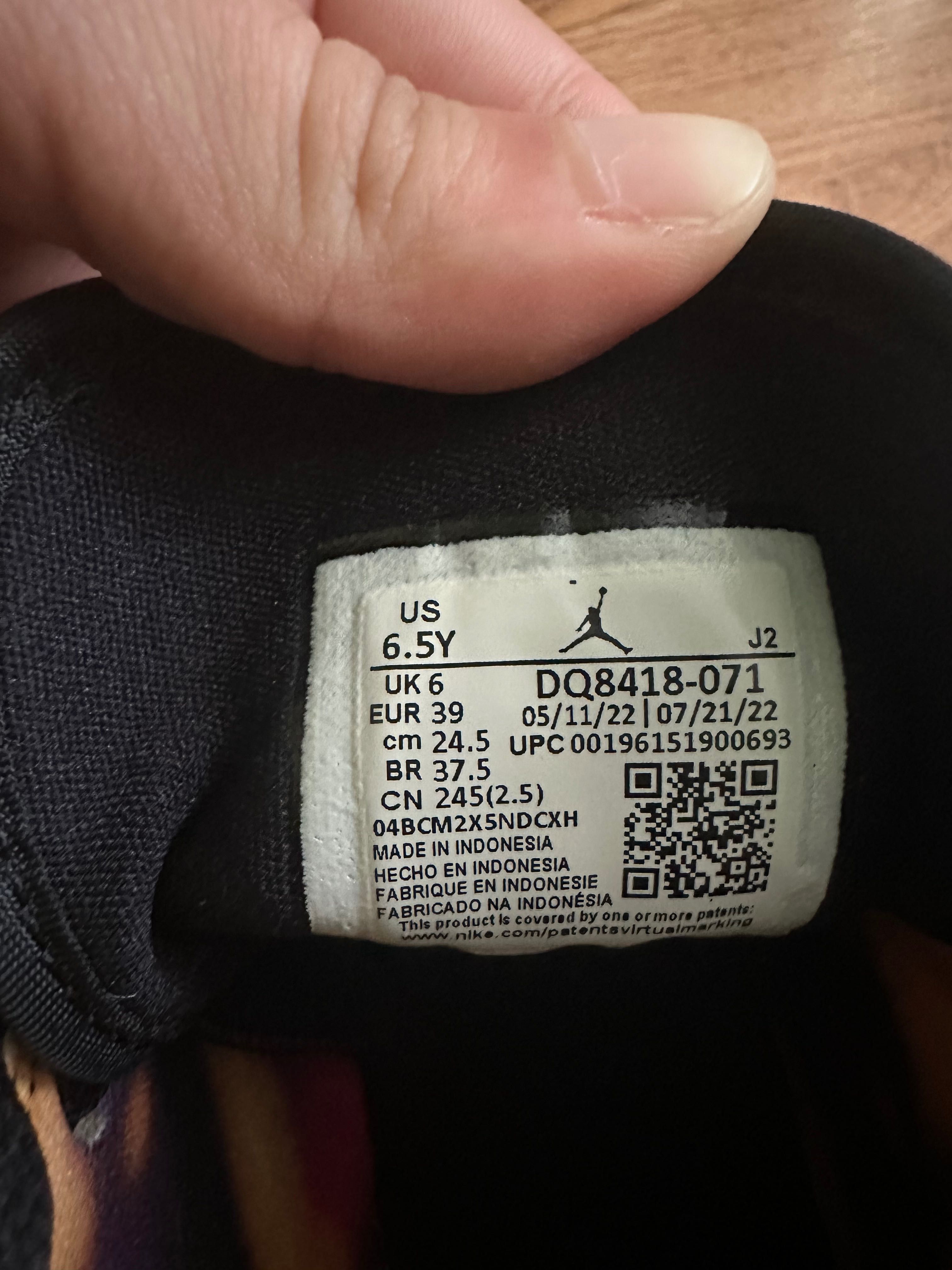 Jordan 1 Mid 39 номер