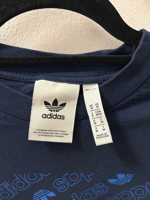 Adidas Originals тениска | Тъмносиня | Размер L | Оригинал