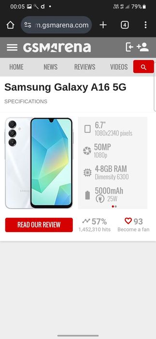 Samsung a16 5g de vânzare