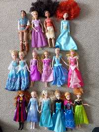 Papusi Disney Merida,Belle, Rapunzel, Ana si Elsa