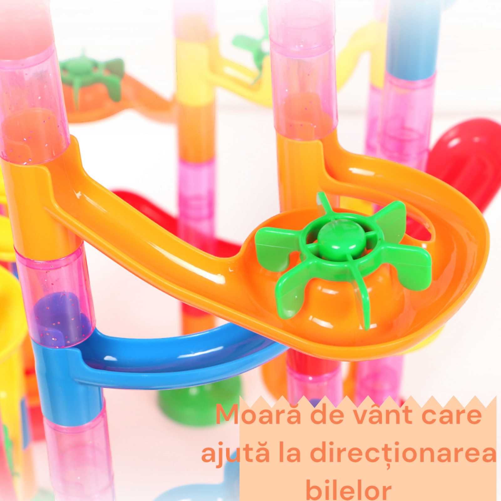 Centru de activitati pentru copii, multicolor, 3D, labirint, 109 piese