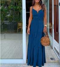 Платье женское синий