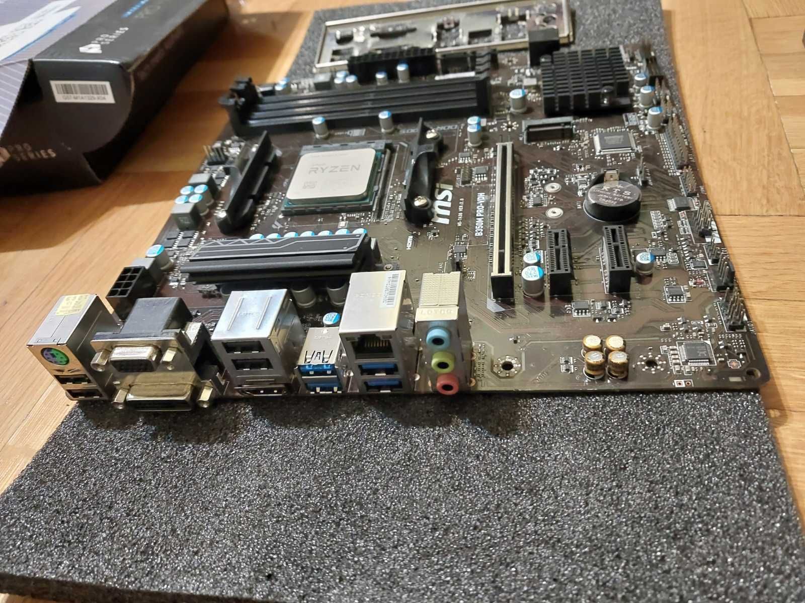 АМD Ryzen 7 1700 + MSI B350 Pro Vdh, AM4