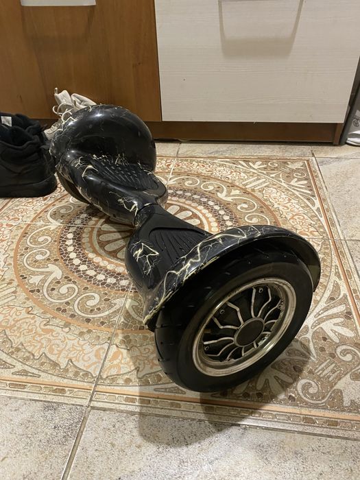 Гироскутер Smart Balance SUV 10 дюймов Черный череп