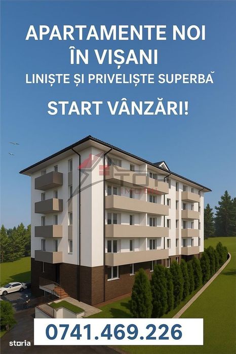 RATE LA DEZVOLTATOR - Apartament 1 camera Visan - Bucium