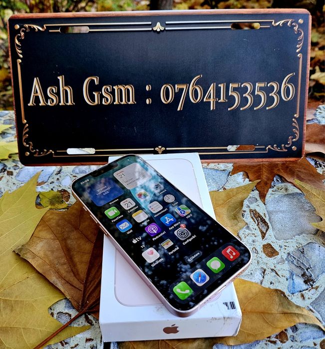 Iphone 13 pink 128gb, full box