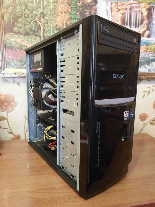 ПК Intel Xeon E3-1270 l 3.4GHz l 16 GB DDR3 l RX580 l 2048SP l SSD+HDD