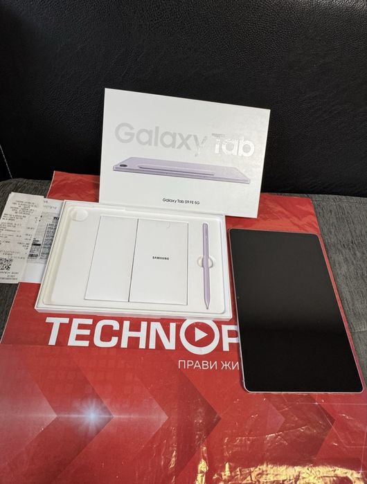 ***KATO HOB 128GB Samsung Tab S9 FE 5G Гаранция Технополис 2г Lavender