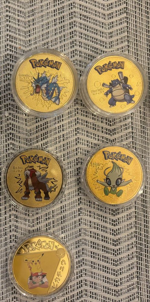 Pokemon покемон монети