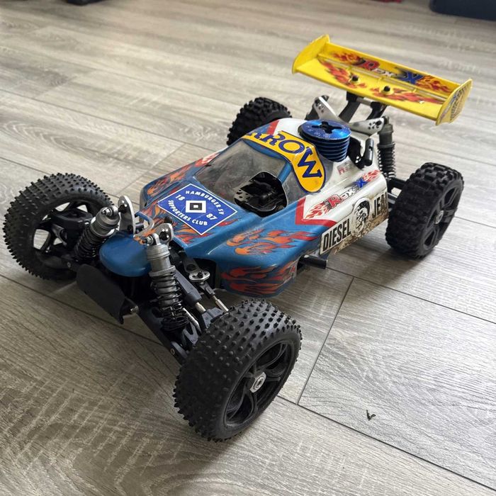Reely Rex x RC количка 1:8 с бензин нитро двигател 4x4