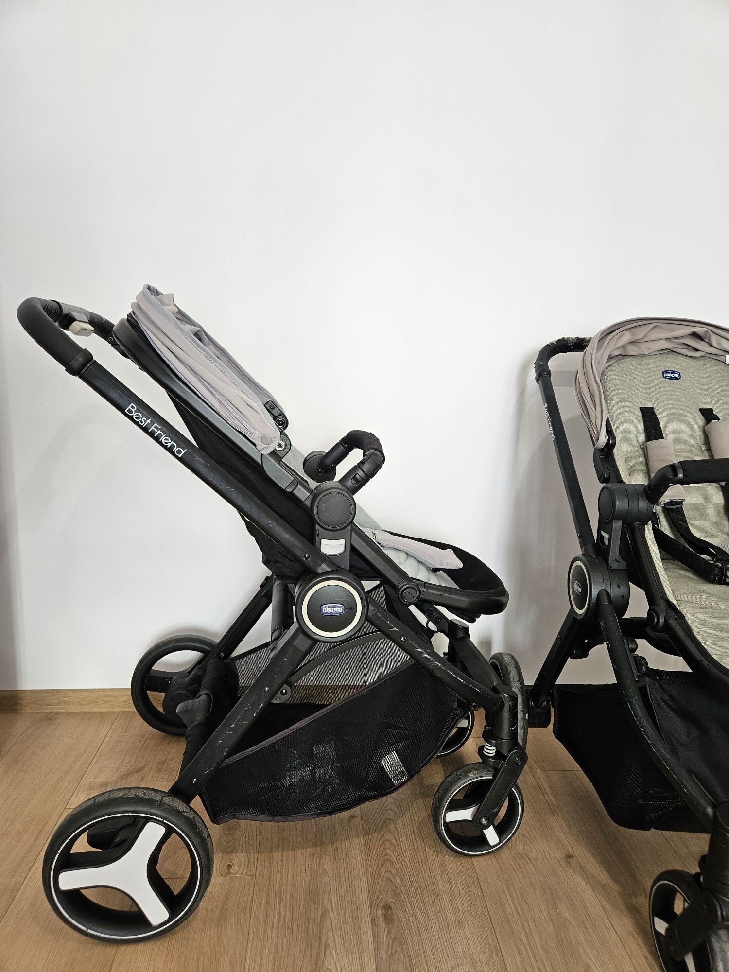 Carucior Chicco Best Friend 3 în 1 Landou Scoica