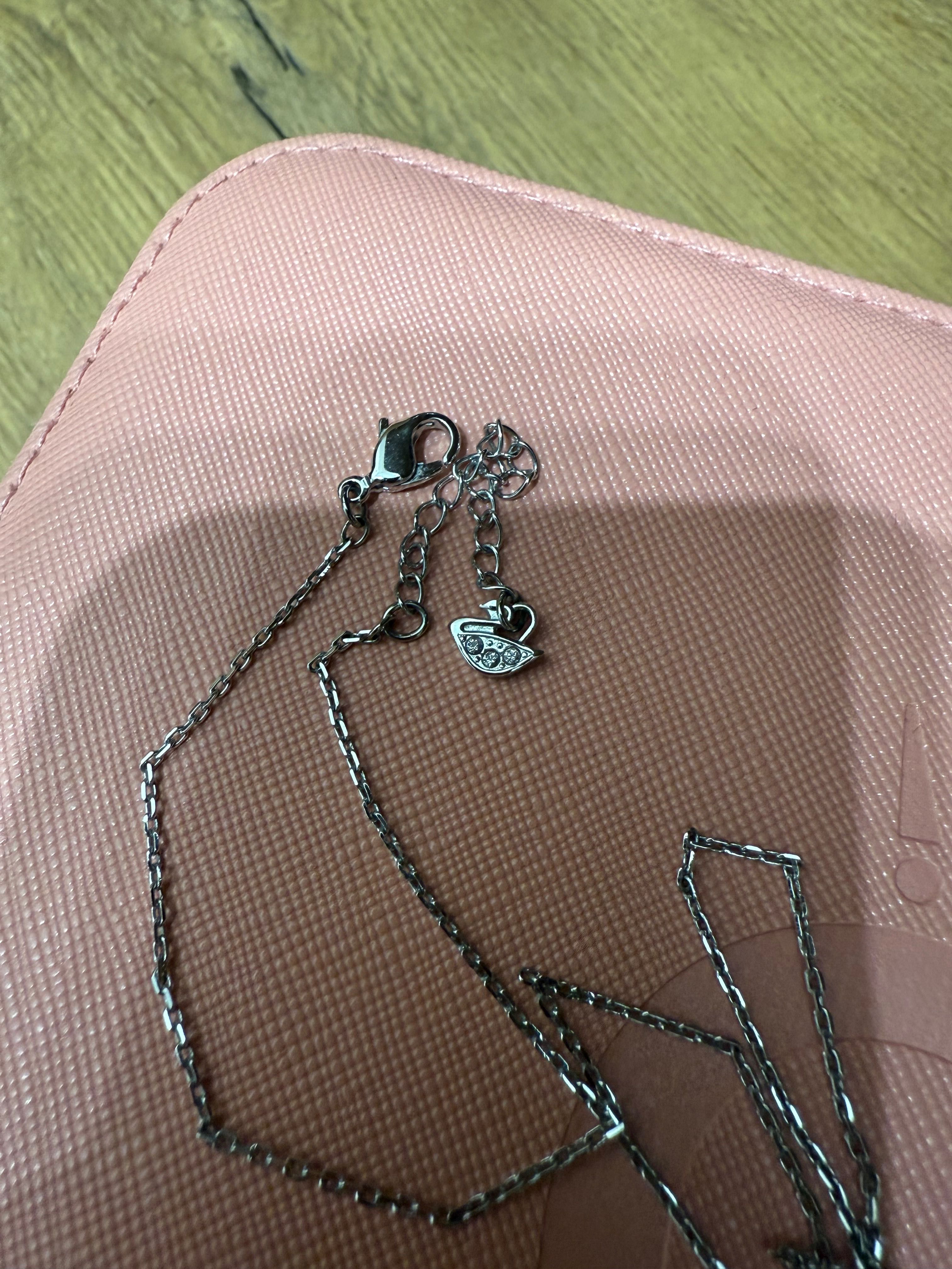 Колие Swarovski сребърно
