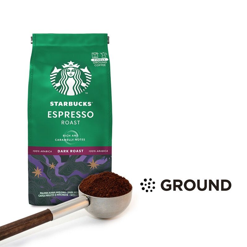 Кафе мляно Starbucks Dark Espresso Roast, 200 гр