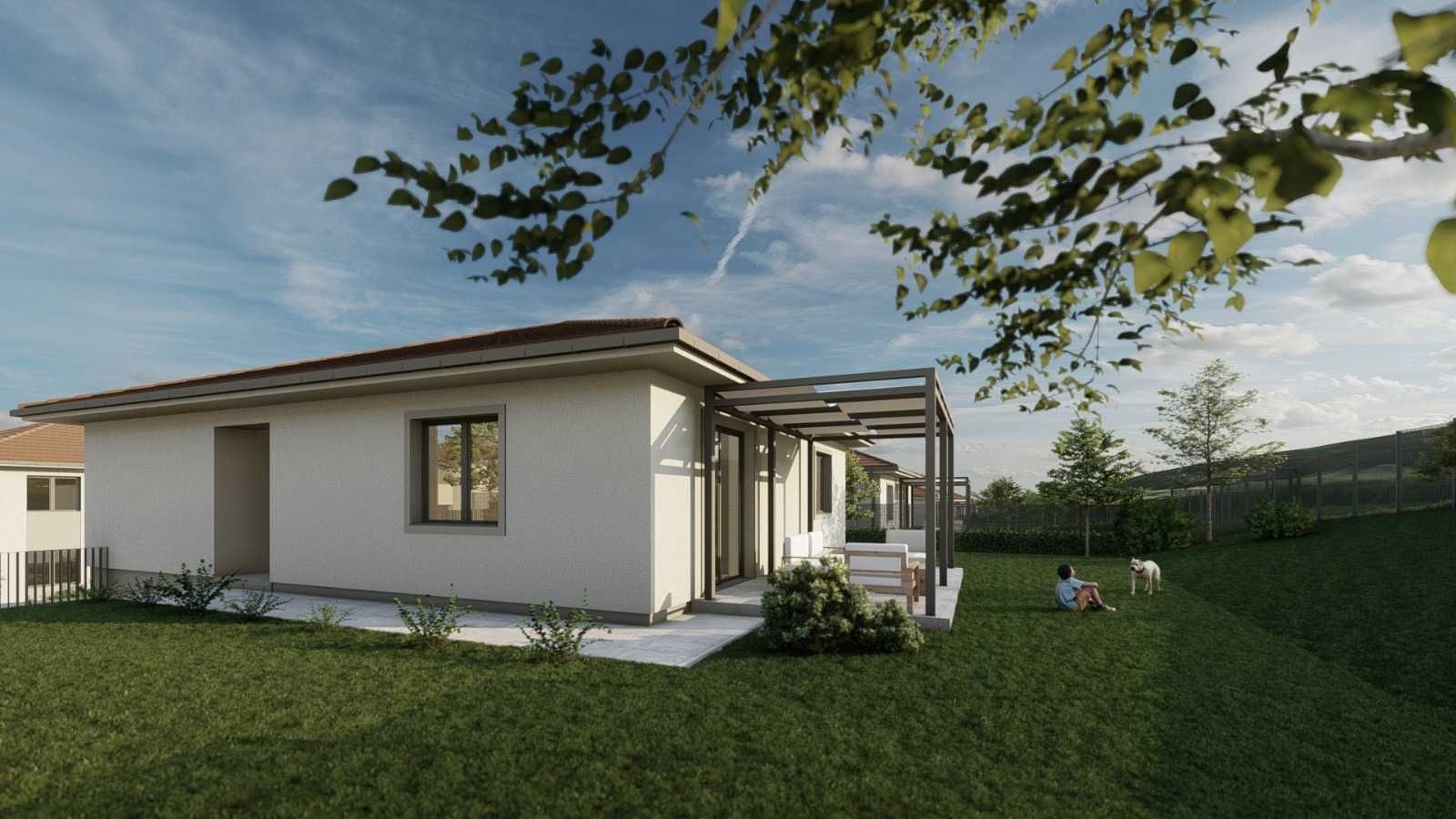 Casă individuală (TIP 2) S+P - CHINTENI, Str. Curcubeului - Family 5
