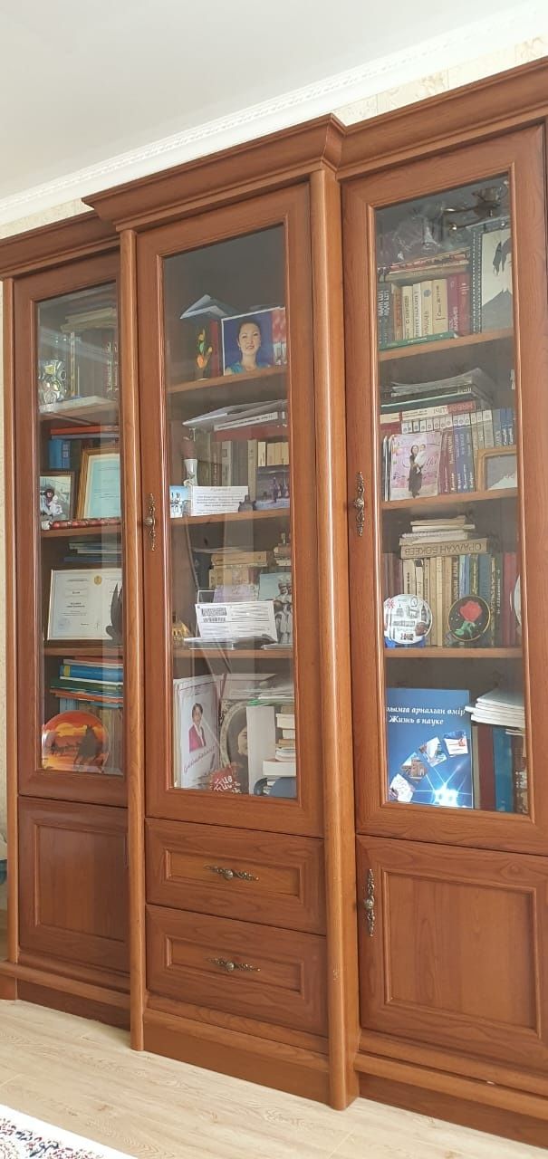 Польский книжный шкаф и польская тумба под телевизор