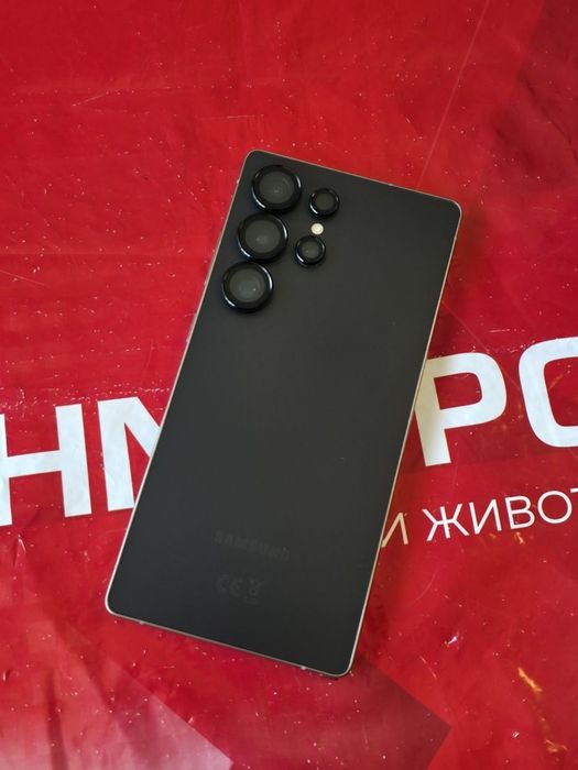 КАТО НОВ 512GB Samsung S25 Ultra Технополис Гаранция 2027 Black /Черен