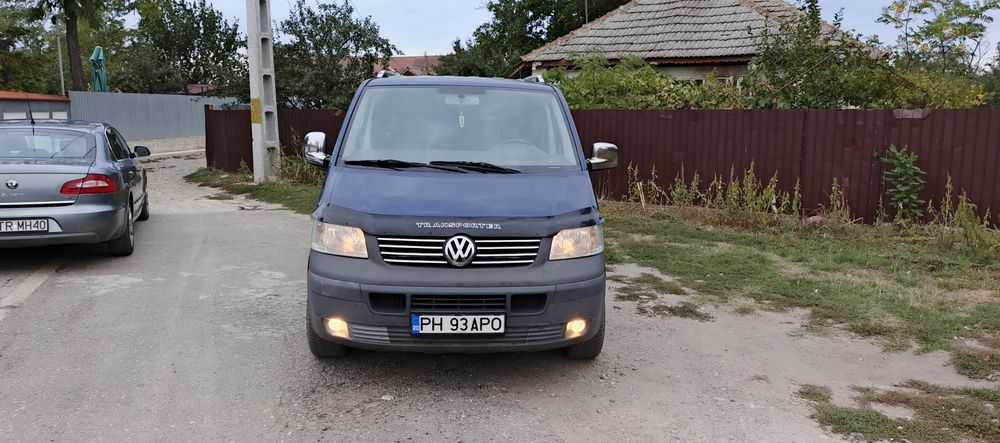 Vw transporter t5 extra long 2009 5 locuri