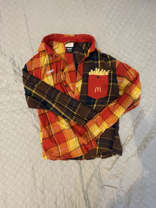 camasa snipes x mc donalds