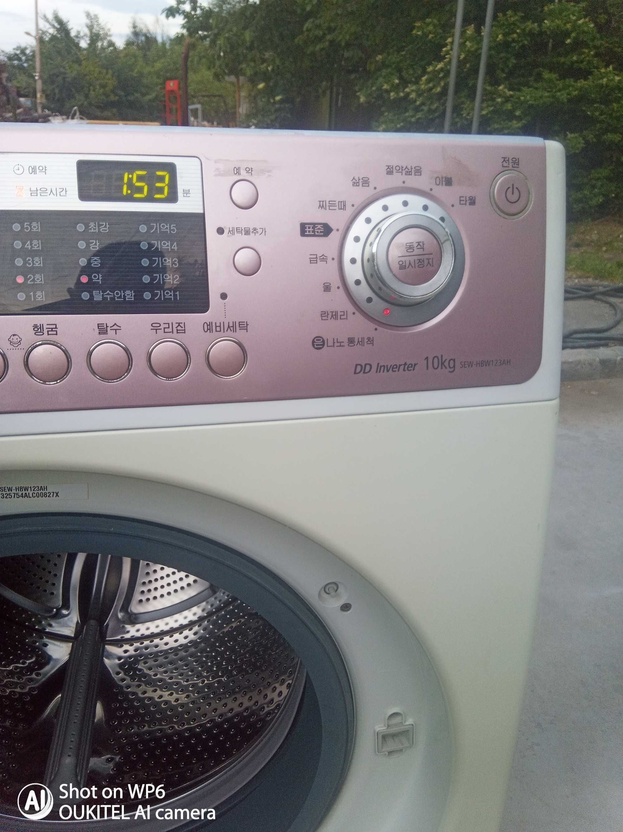 Професионална пералня SAMSUNG 10 килограма в перфектно състояние