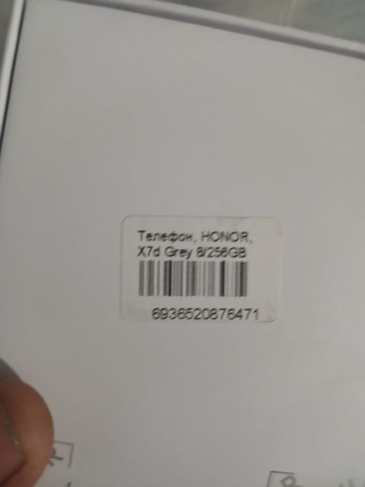 Honor X7d 256 g yangi