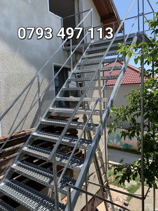 Scări metalice galvanizate la orice demisiune asiguram transport ori u
