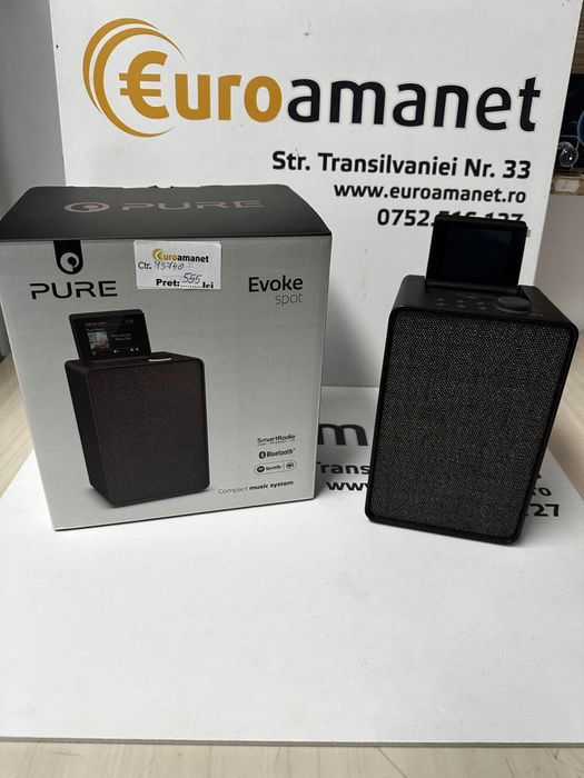 Boxa Pure Evoke Spot, FM, DAB+ -T-