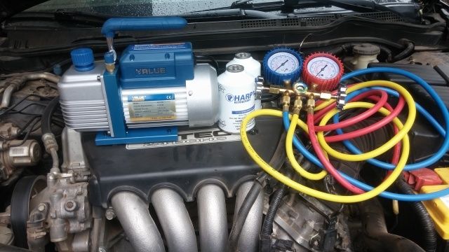 Atelier / Service Mobil de Verificare / încărcare clima A/C cu freon