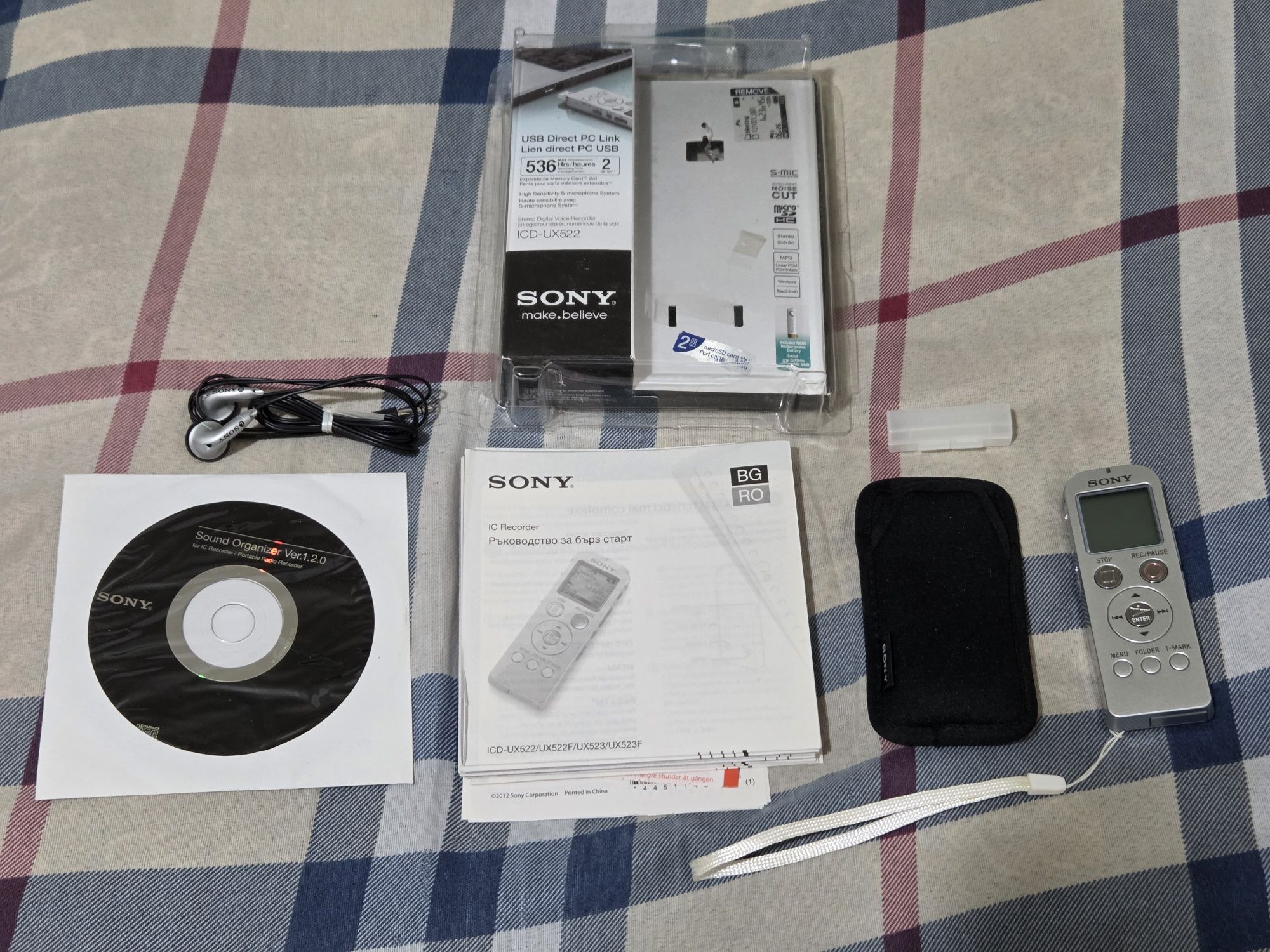 Sony диктофон профессиональный
