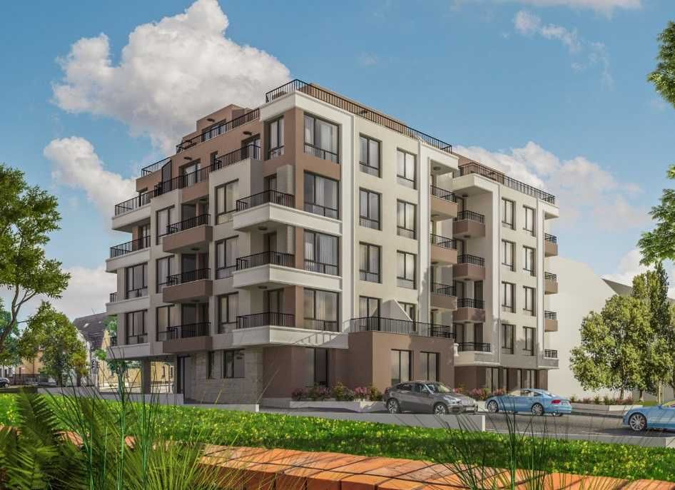 Нов двустаен апартамент в сграда в строеж в Сарафово, Бургас