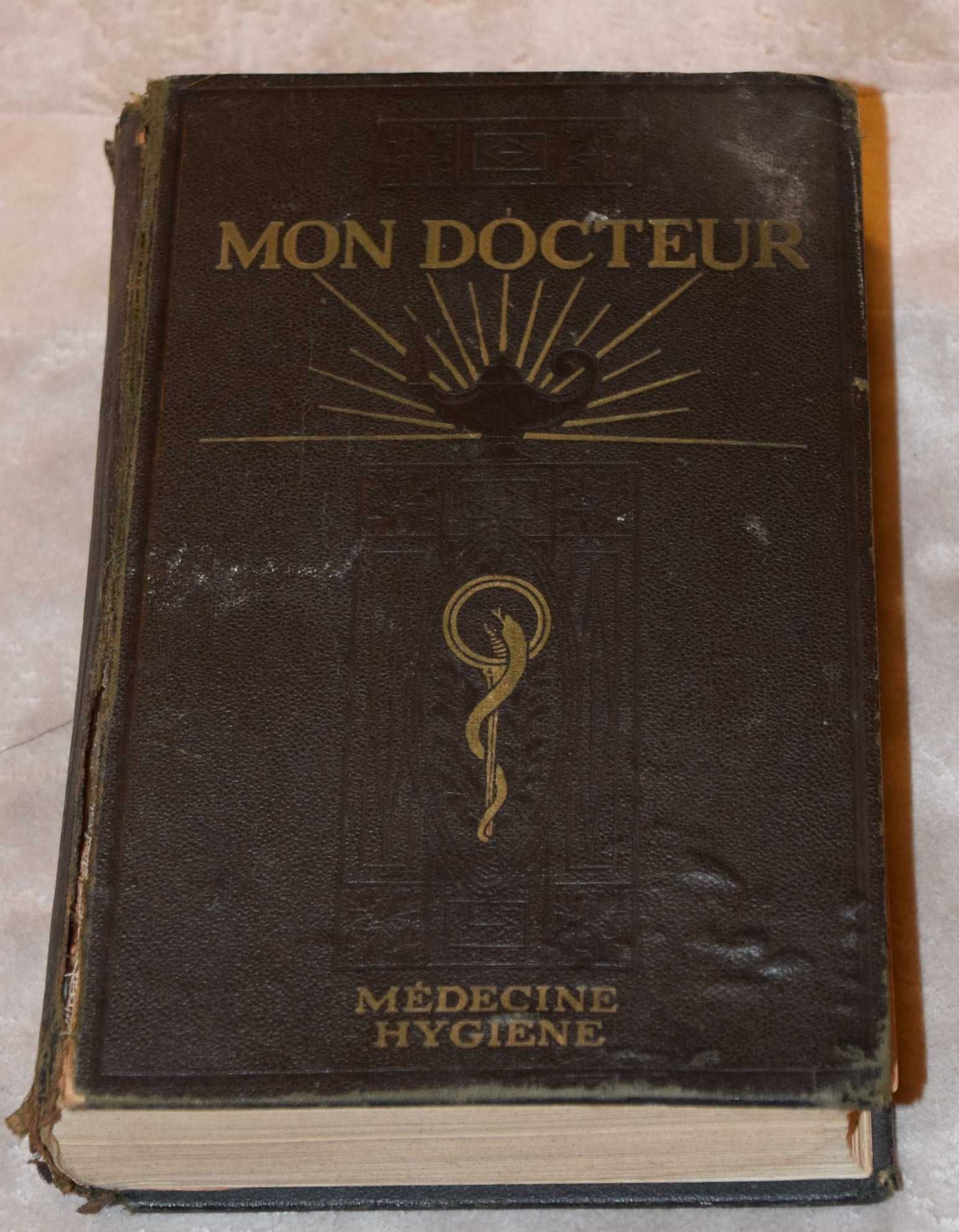 MON DOCTEUR 1 & 2 encyclopedie morderne de medecine et d'hygiene 1928