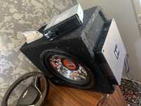 Авто звук для машины 2 канал 500w  самбуфер 800w