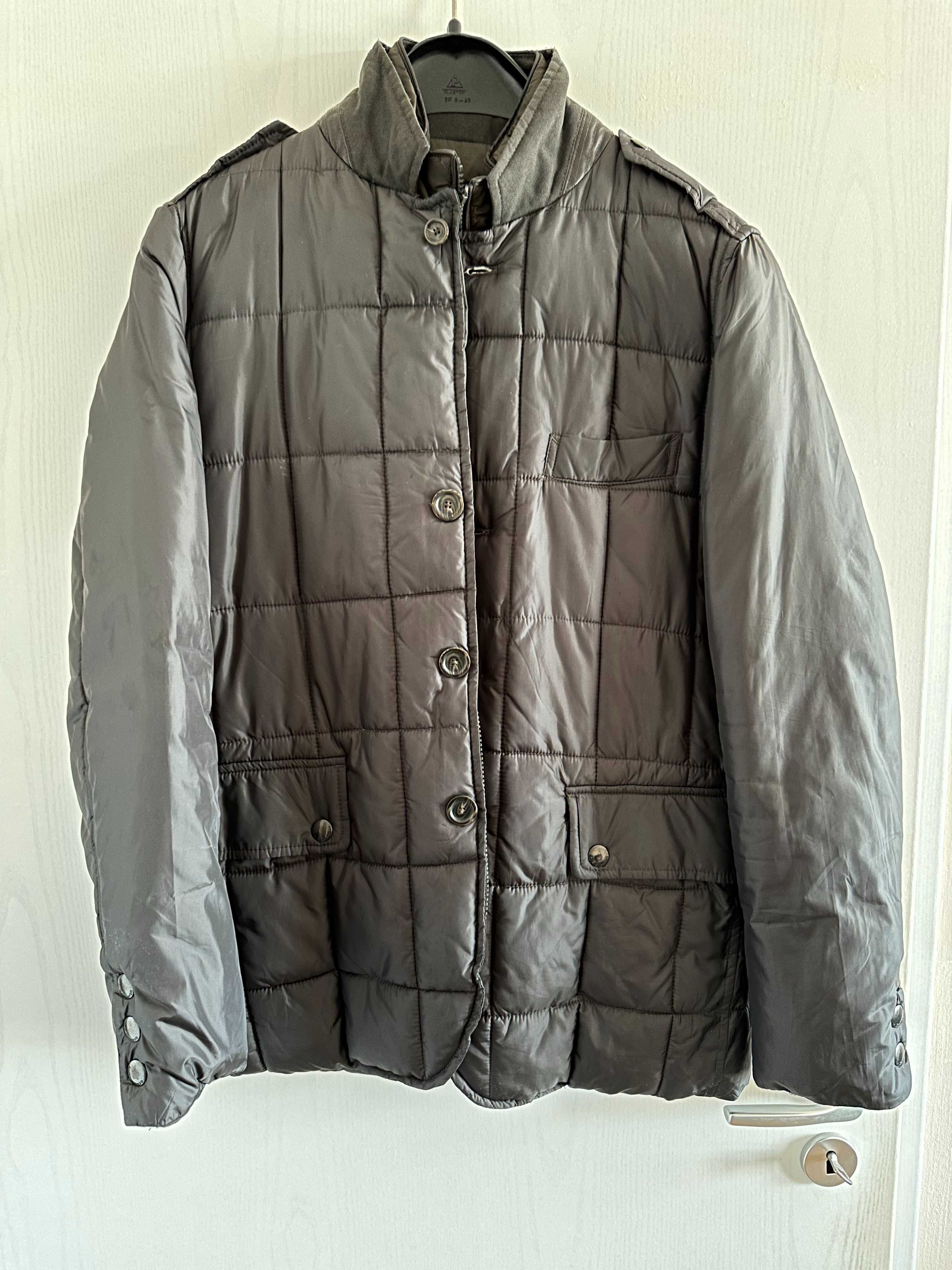 geaca Mango, marime S/M, verde inchis-khaki, water repellent