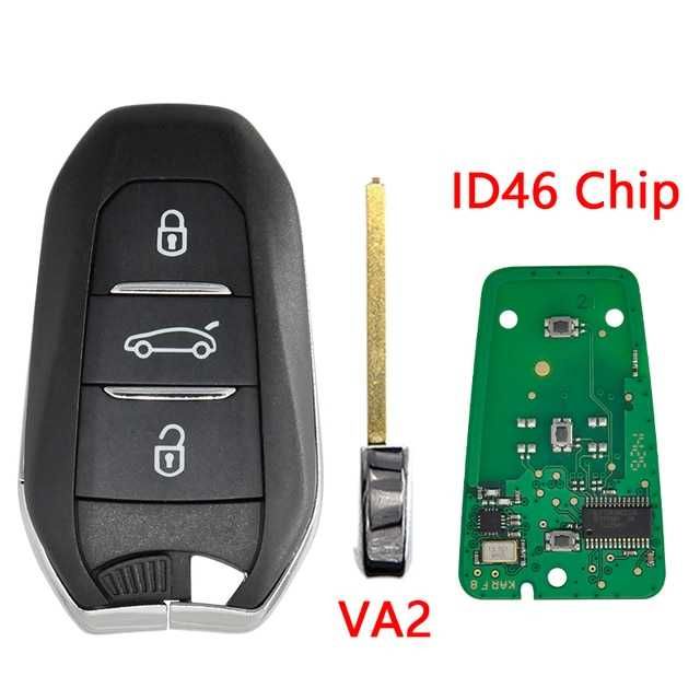 Cheie Citroen Peugeot keyless CIP 4A sau ID46