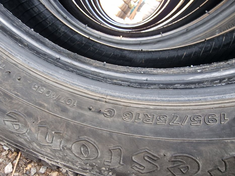 Anvelope 195/75R16C marca Firestone,M +S, DOT 2022, 8 mm